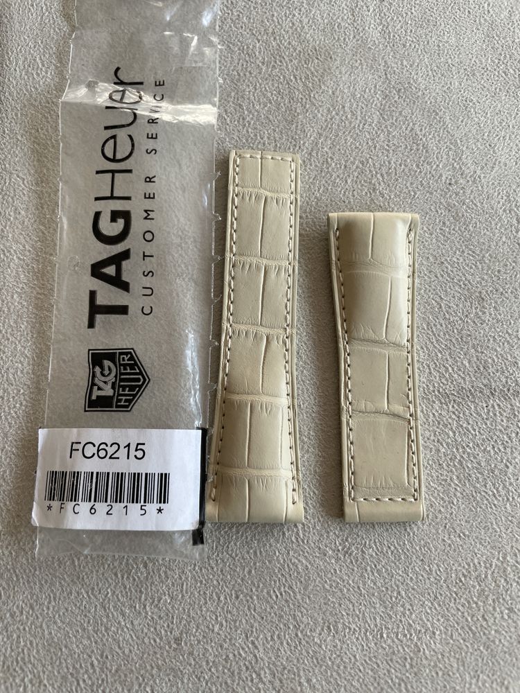 TAG Heuer FX6215 Monaco aligator Carrera 22mm pasek zegarka