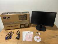 176. Monitor LG 19M35A-B 19 cali, Zadbany, VGA, HDMI