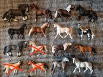 Schleich Collecta figurki koni