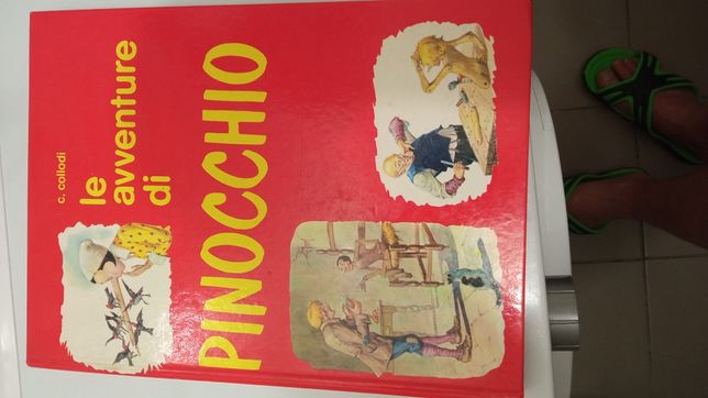 Продам книгу на итальянском языке. Приключения Пиноккио