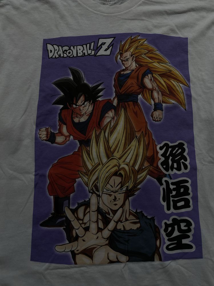 Футболка Uniqlo Dragon Ball Z з логотипом/Нові колекції/Оригінал/Біла