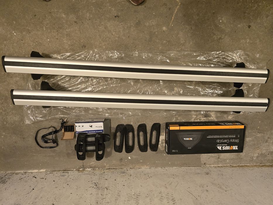 Bagażnik bazowy Taurus CarryUp Aero do ford mondeo  - stan bdb