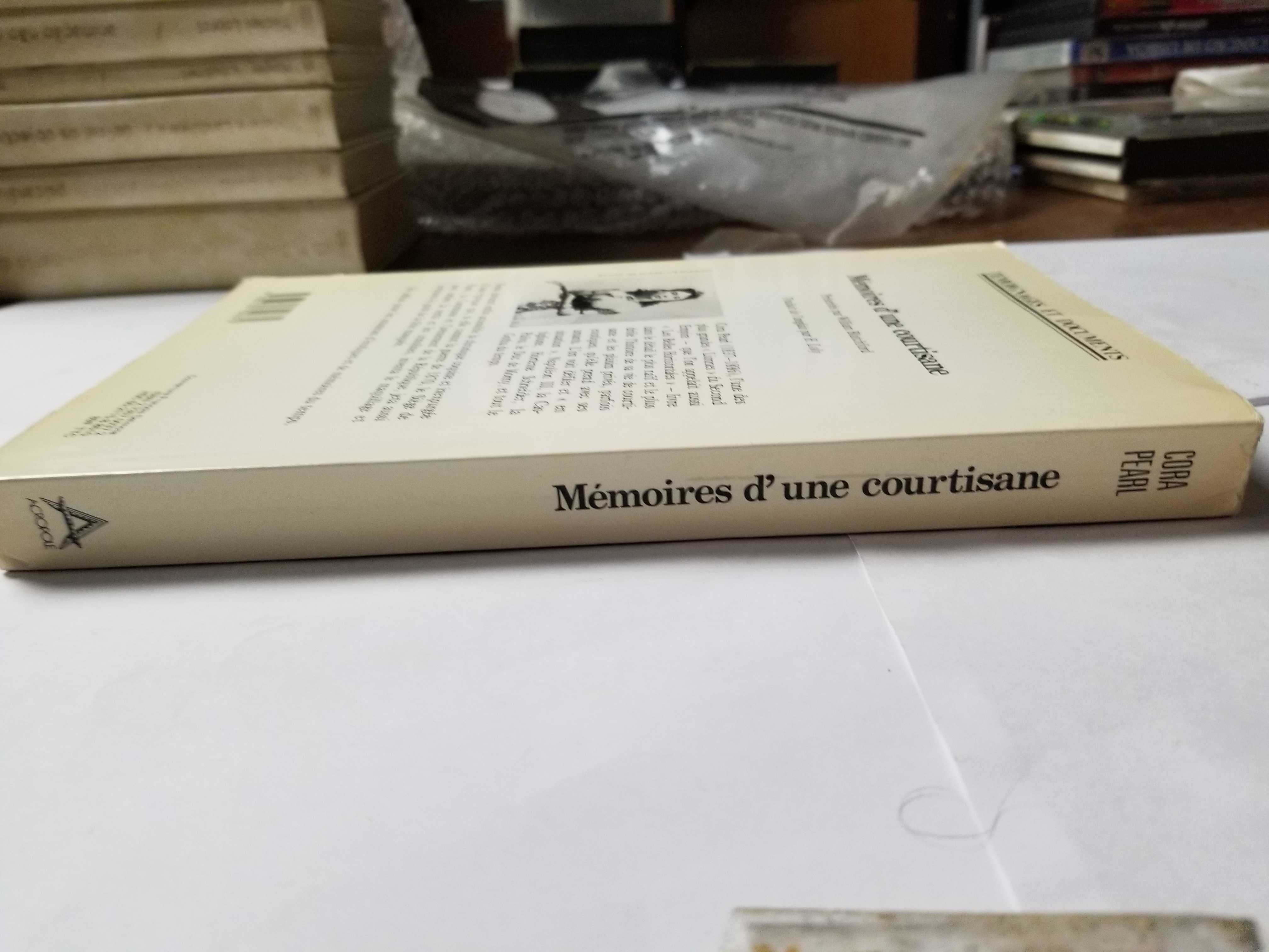 Livro - Ref CxC- Cora Pearl - Mémoires d'une courtisane