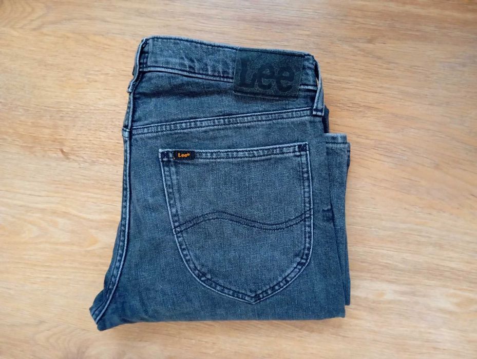 LEE Jeansy spodnie XL 31/30 męskie elastan W31 L32 w31l30 32/30 dżinsy