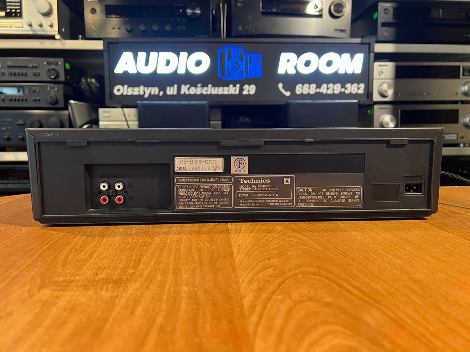 Magnetofon Technics RS-B405 Audio Room