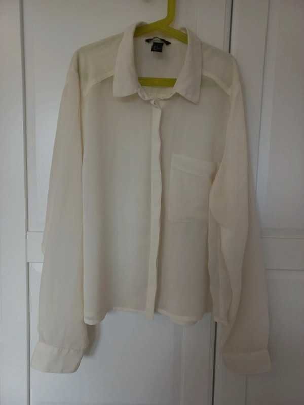 Koszula mgiełka H&M 38 M oversize
