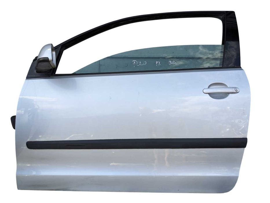 VW Polo 9N IV 3D Drzwi Lewy Przód Lewe Przednie Lakier LA7W