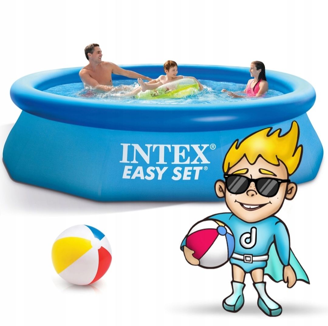 Basen INTEX Easy Set 305cm x 76cm z pompą w zestawie