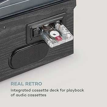 Wieża 7in1 Oakland DAB FM Bluetooth Kasety Gramofon CD AUX USB SD NOWA