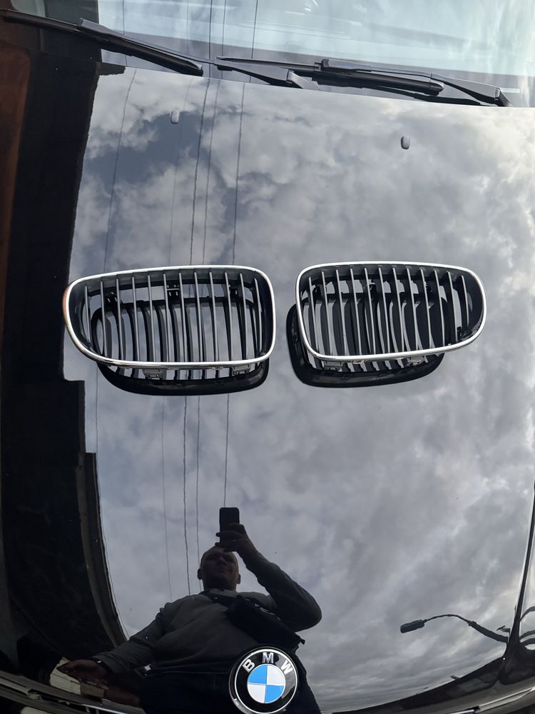 Ноздрі bmw e87 e81 e82 / решітка бампер / решетка барпер ноздри