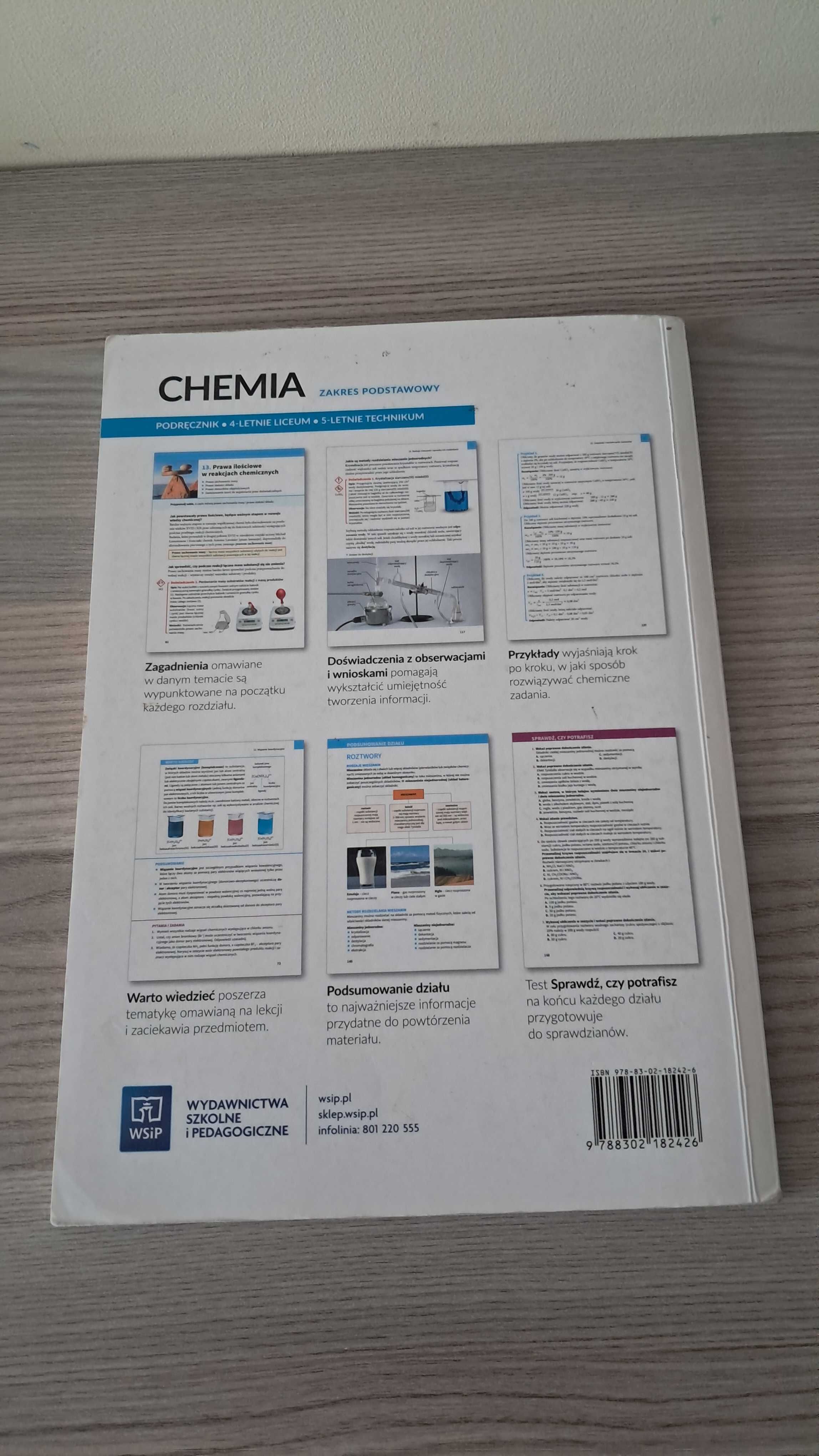 Chemia 1 podręcznik WSIP