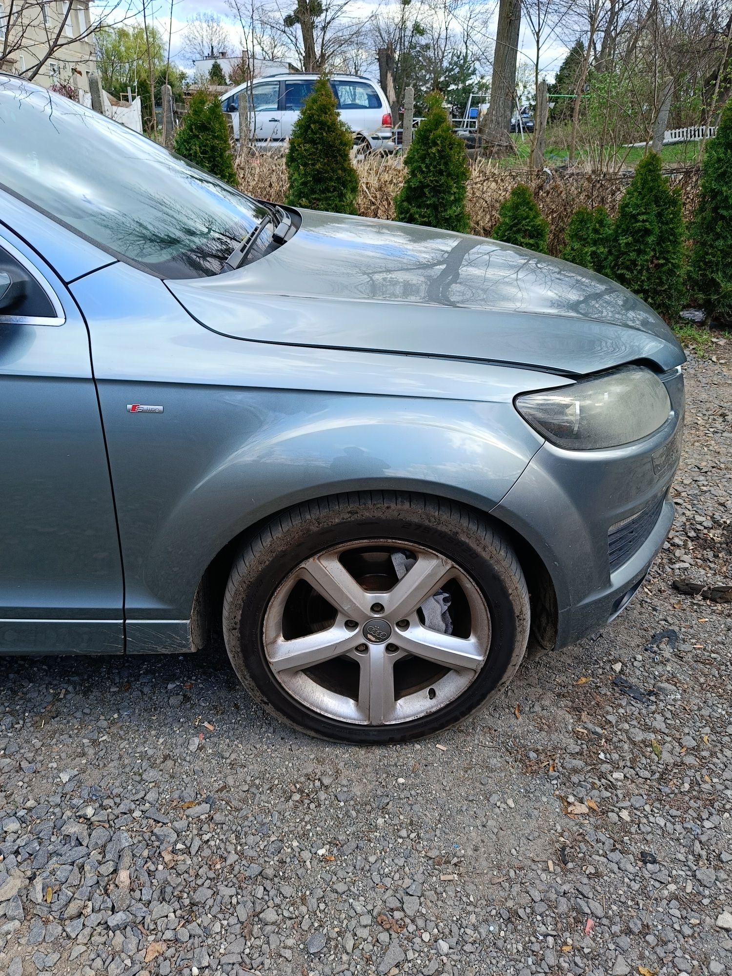 Kompletny przód audi Q7 4l