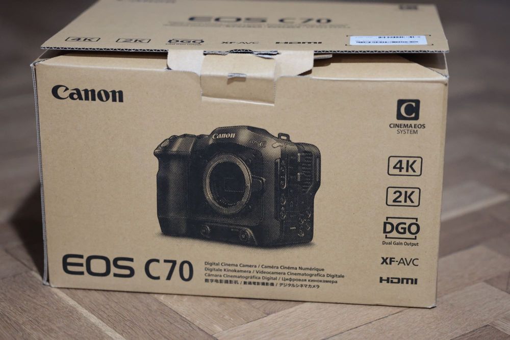 Canon C70 Speedbooster x0,71, klatka smallrig, stan bardzo dobry