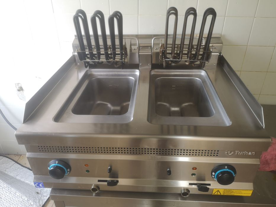 Fogão electrico e fritadeira industrial