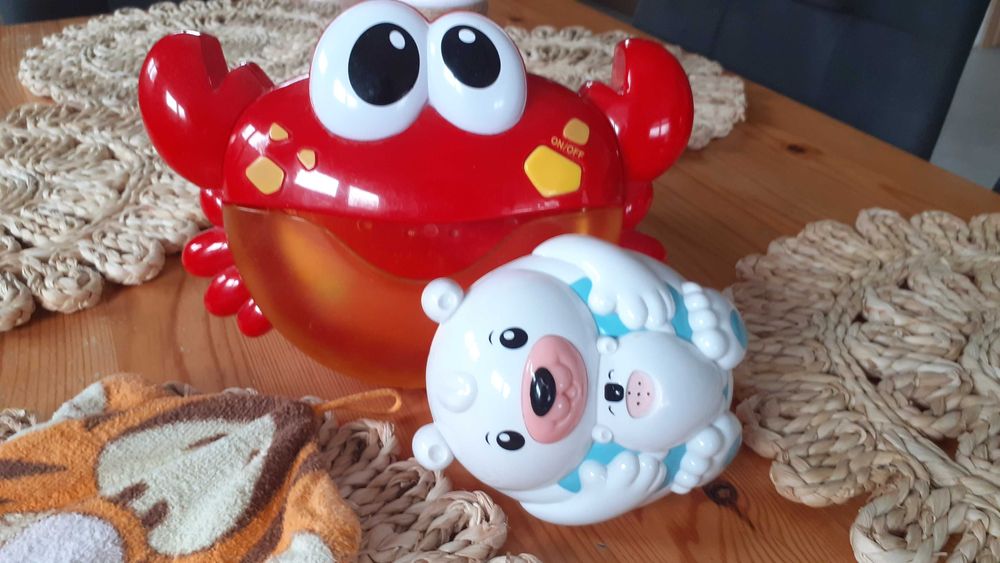 Zestaw do kapieli dla bobasa krab mis