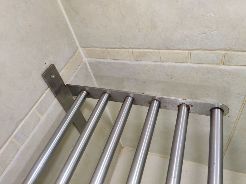 IKEA Grundtal półka stalowa 120 cm do kuchni, łazienki