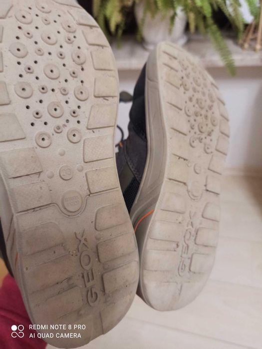 Buty chłopięce zimowe śniegowce GEOX Respira Amphibiox 33 r. 21 cm