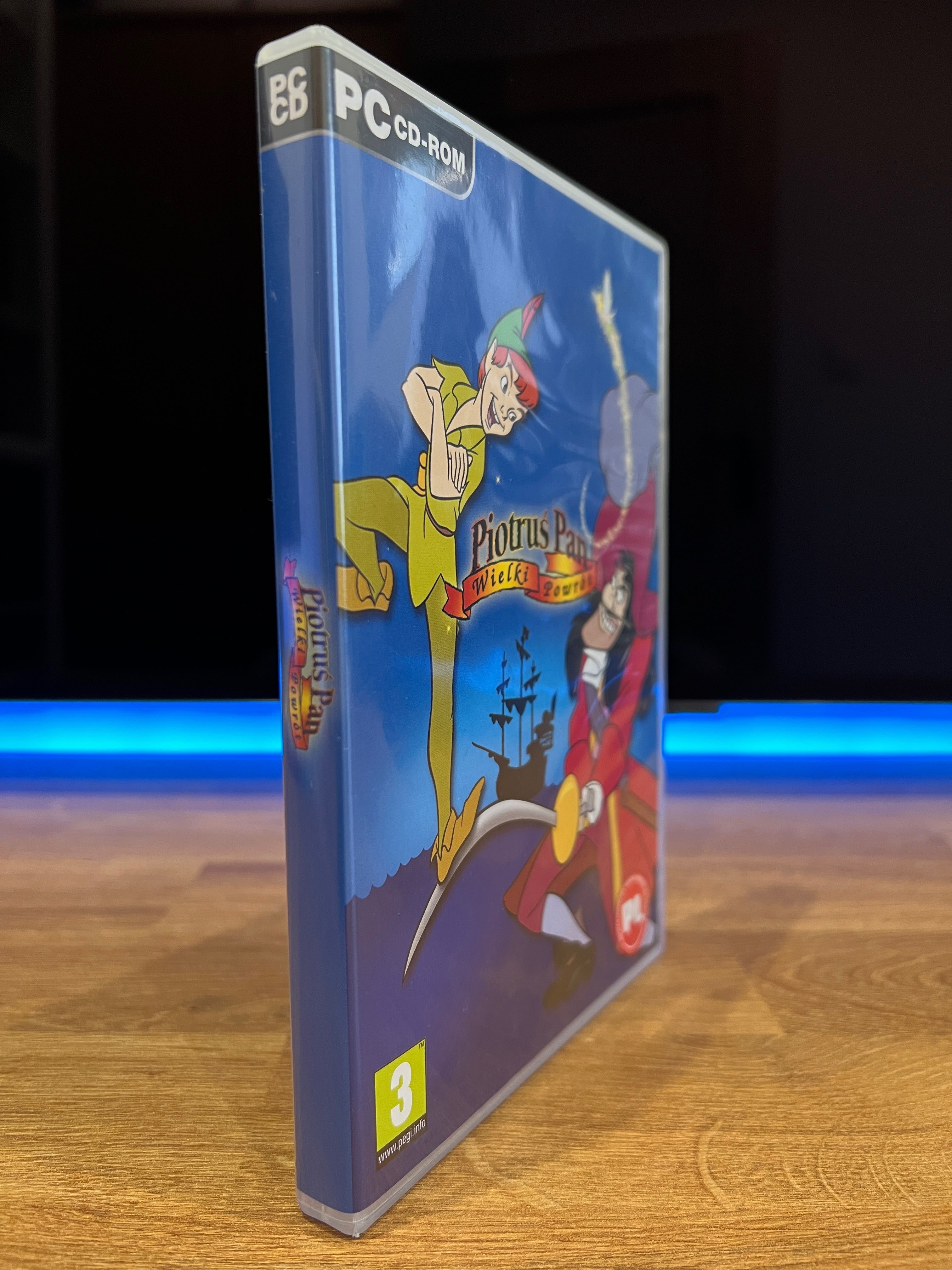Piotruś Pan Wielki Powrót gra (PC PL 2008) CD BOX kompletne wydanie