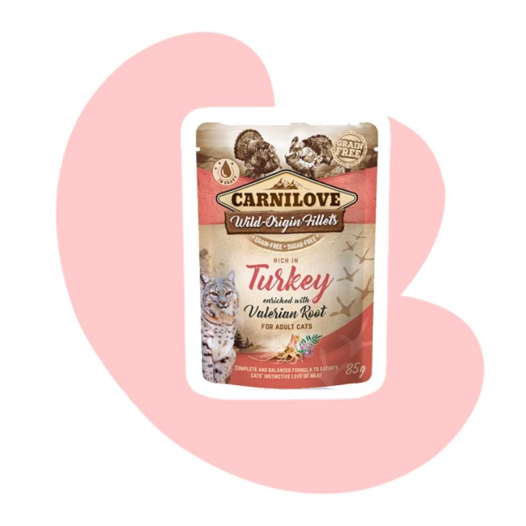 Carnilove Cat Mix smaków 5x85g Saszetka