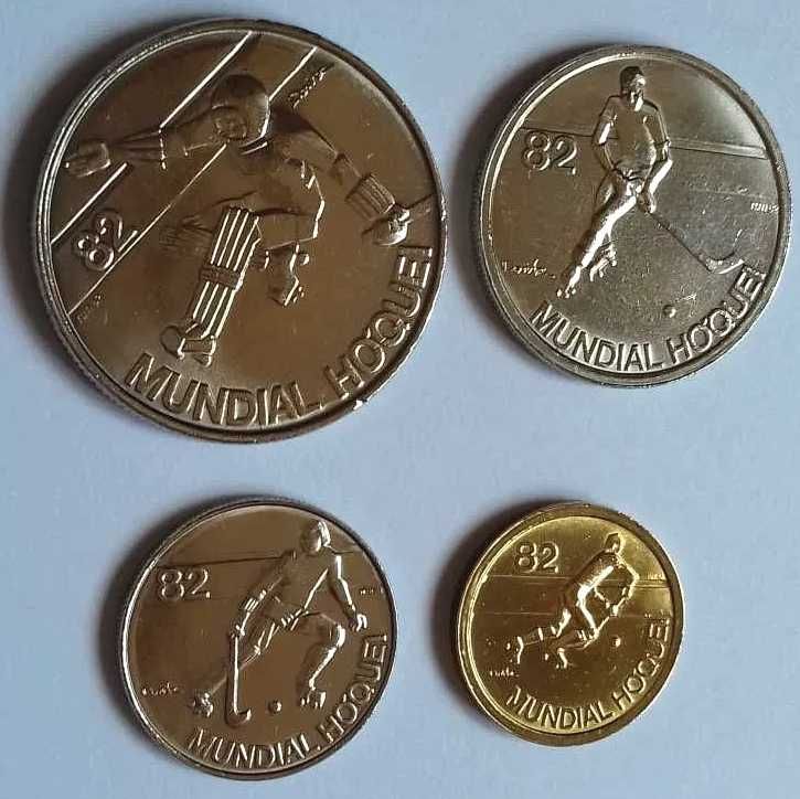 Moedas comemorativas de Escudos