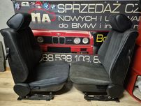 BMW E30 COUPE Fotele Prawy Lewy Komplet Przód Przednie Składane