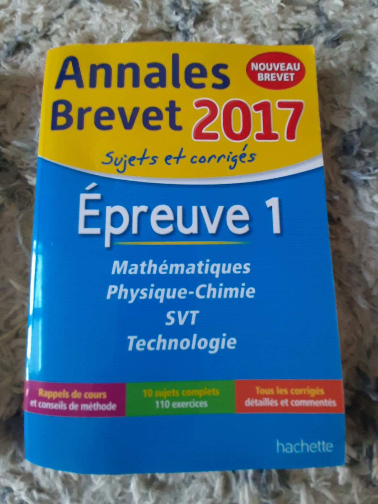 Annales Brevet 2017, Fiches spécial Brevet, Maxi compil  (BSZP3)