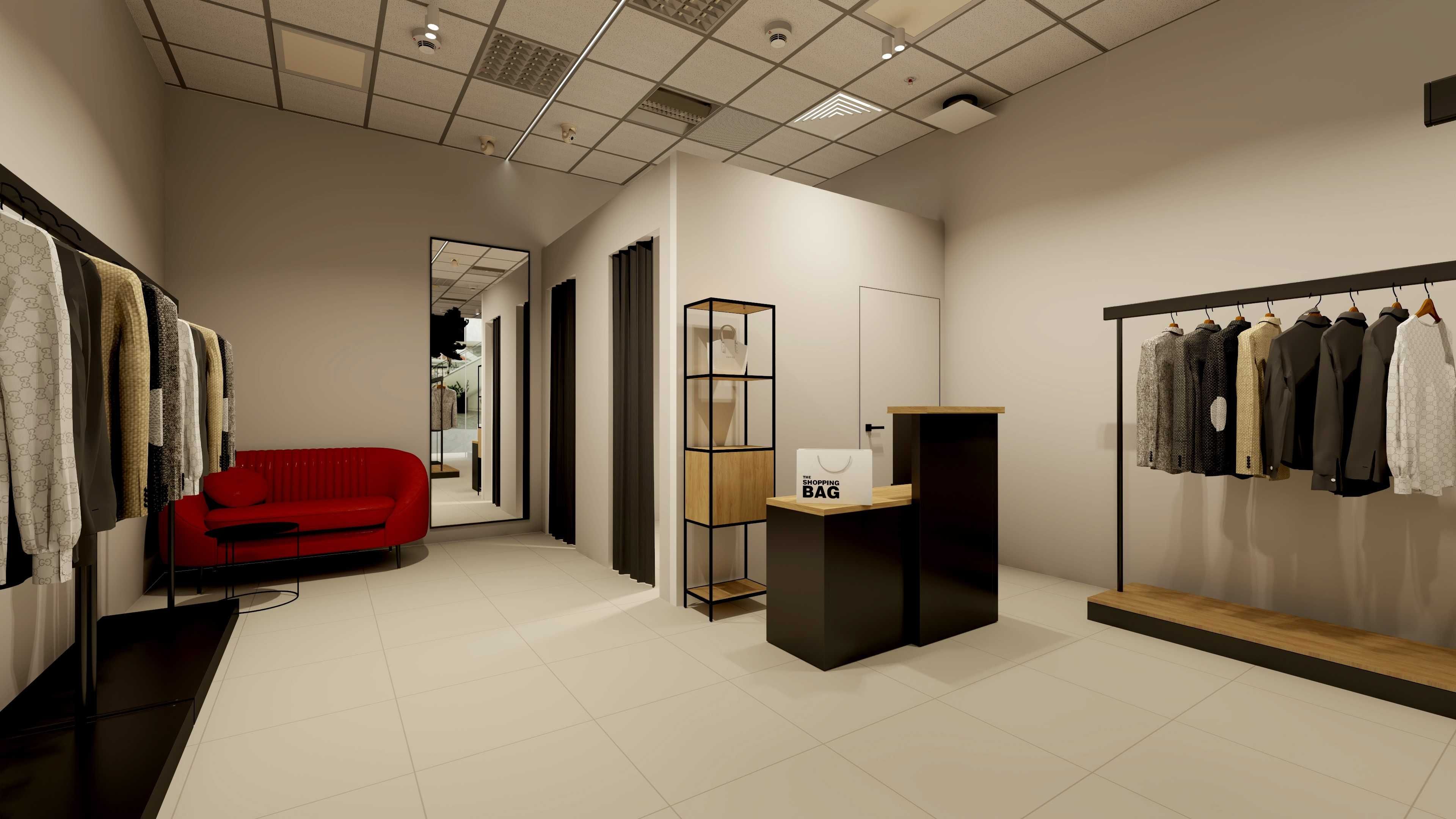Nowoczesne meble sklepowe loftowe (lady, wieszaki, regały,) LOFT