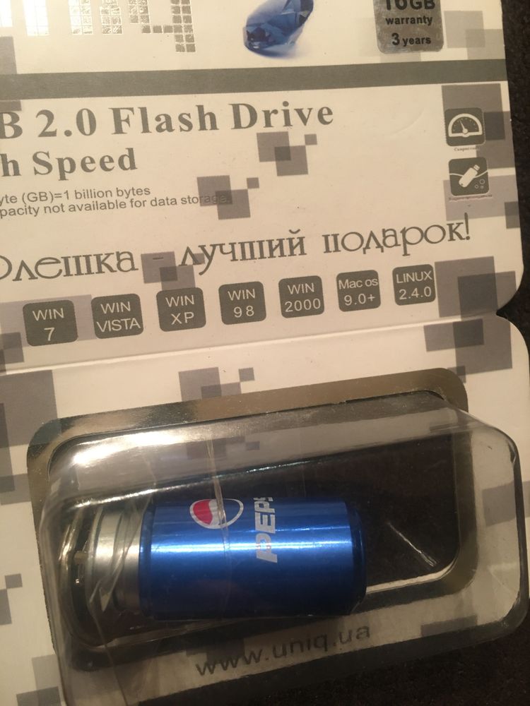 Флешка USB накопитель брелок