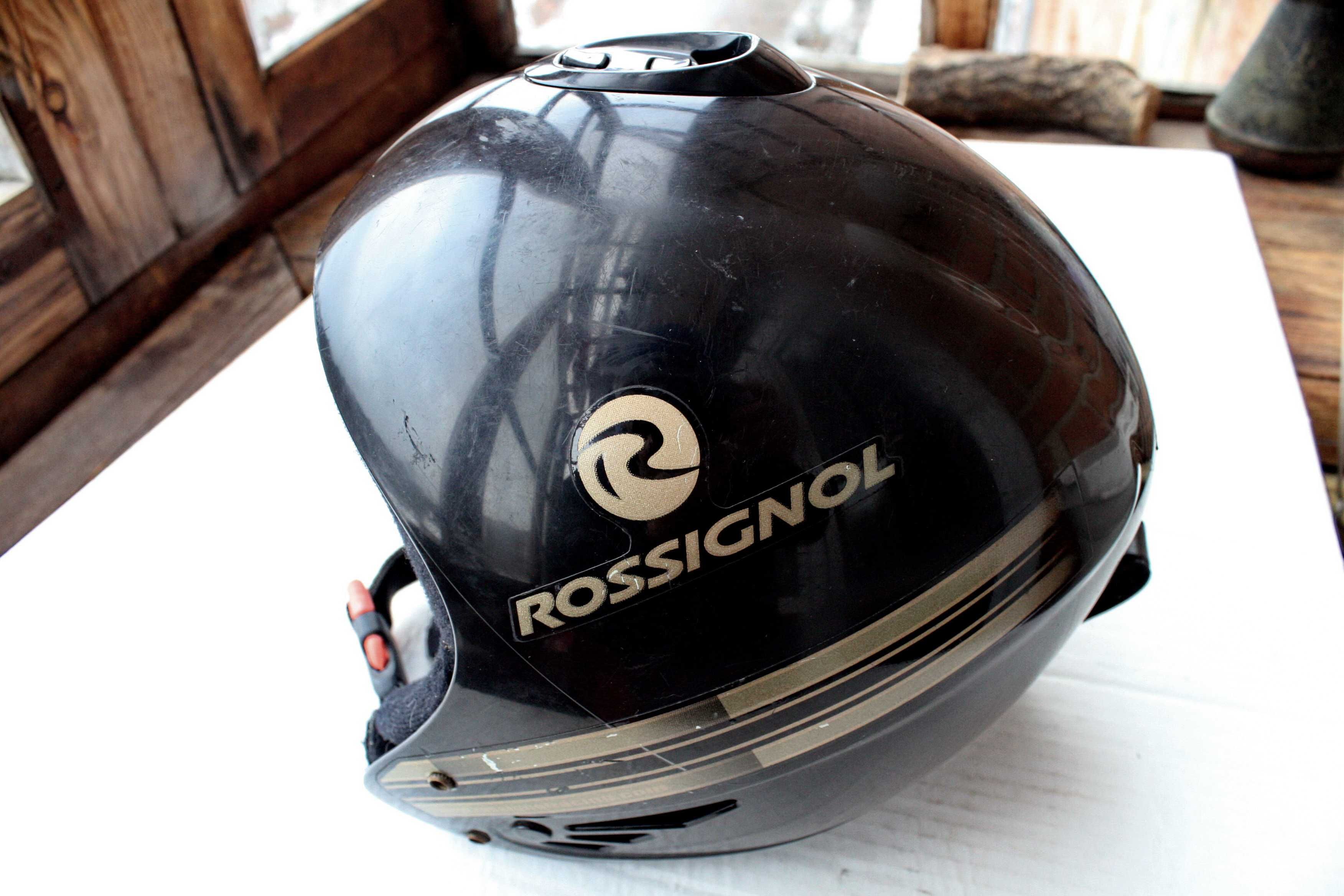 Шолом Rossignol (56см)+маска Alpina, наплічник Rossignol