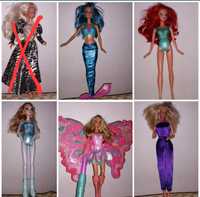 Barbie borboleta, sereia, bonecas, brinquedos.