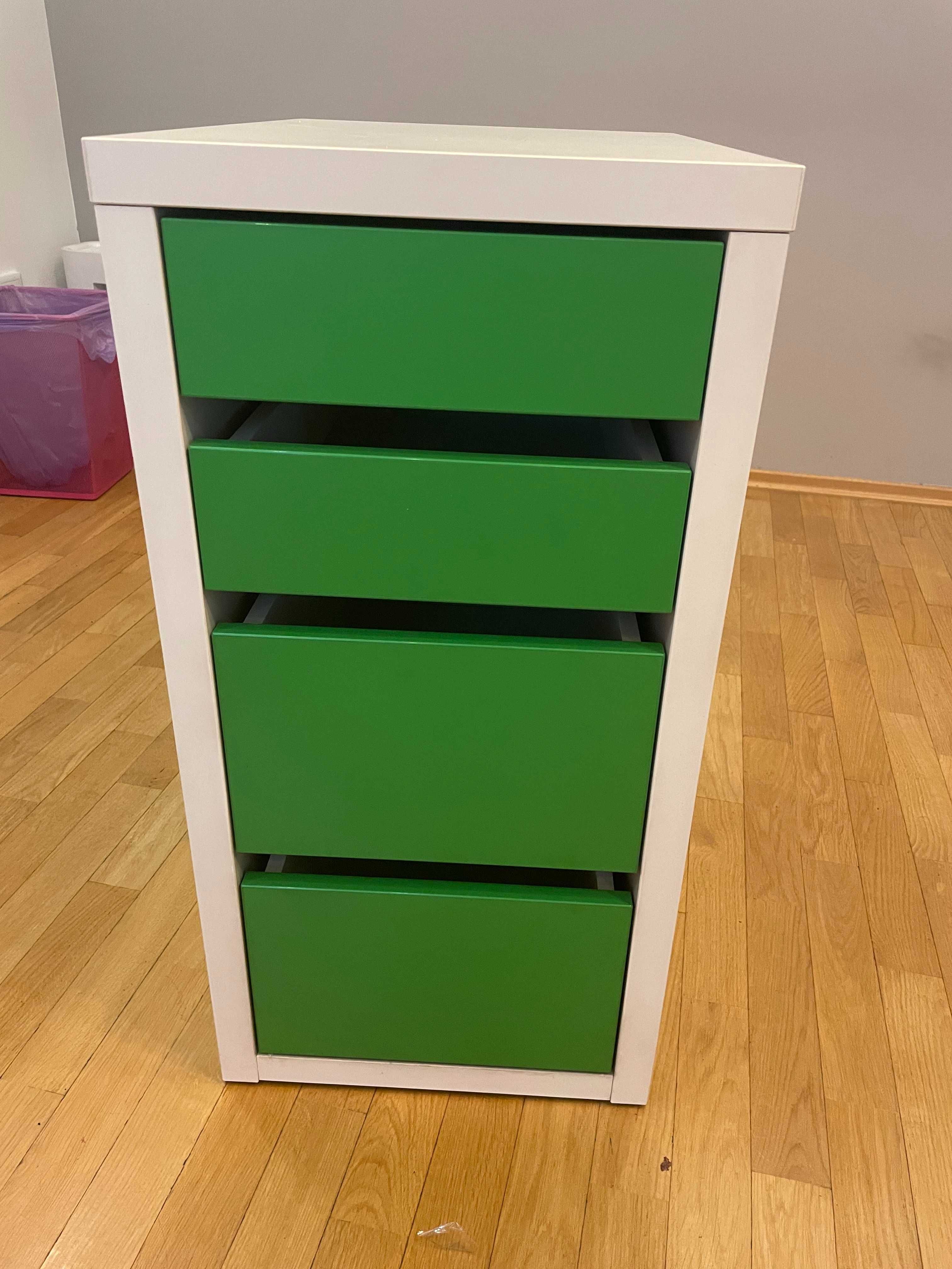 Komoda Szafka Micke IKEA Biały Zielony