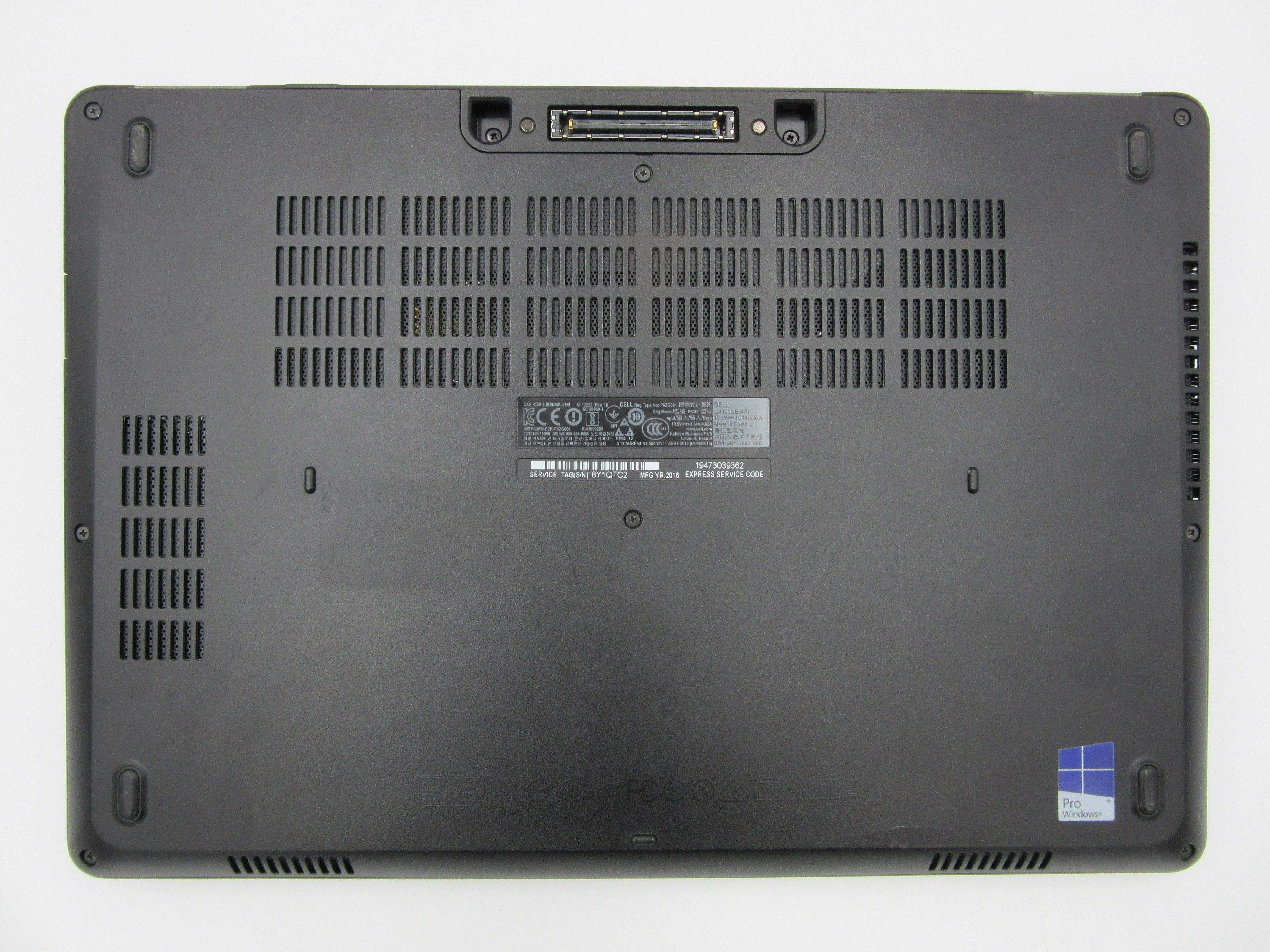 laptop Dell Latitude E5470 Intel Core i5-6300U 8 GB 12 msc gw !!
