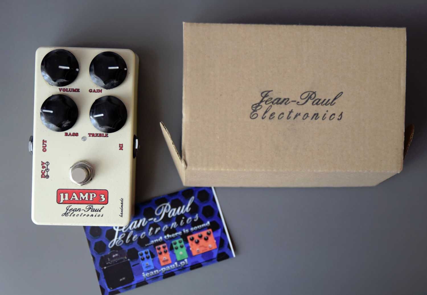 Jean-Paul Electronics -Uamp3- overdrive/distortion , kostka, efekt.