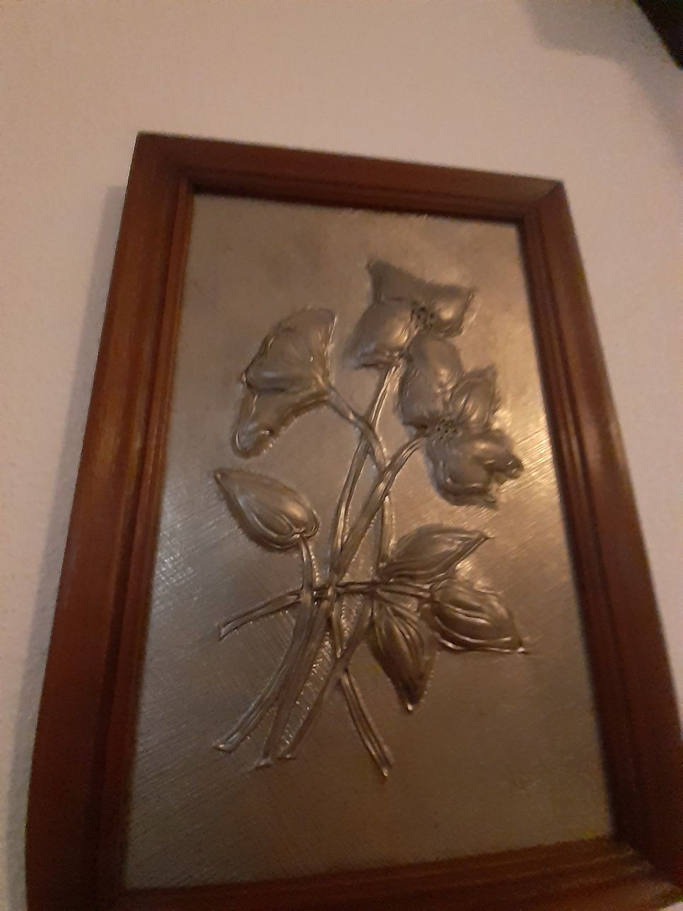 Quadros em estanho