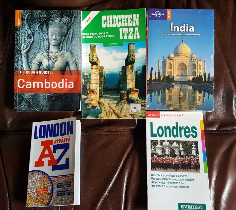 Manuais de Instruções, Livros e Guias de viagem