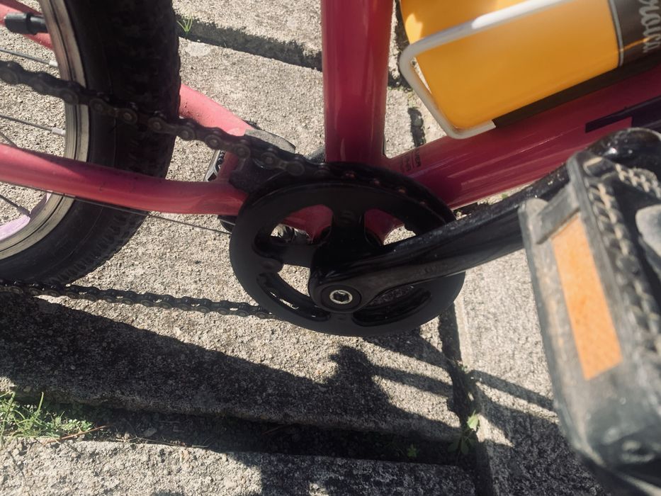 Bicicleta criança trek wahoo  or de rosa