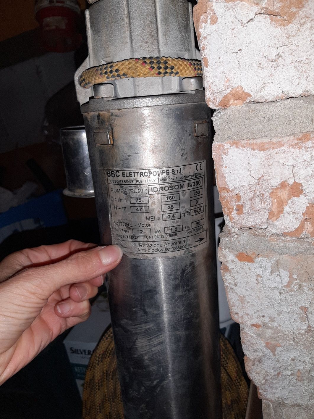 Pompa głębinowa SPERONI