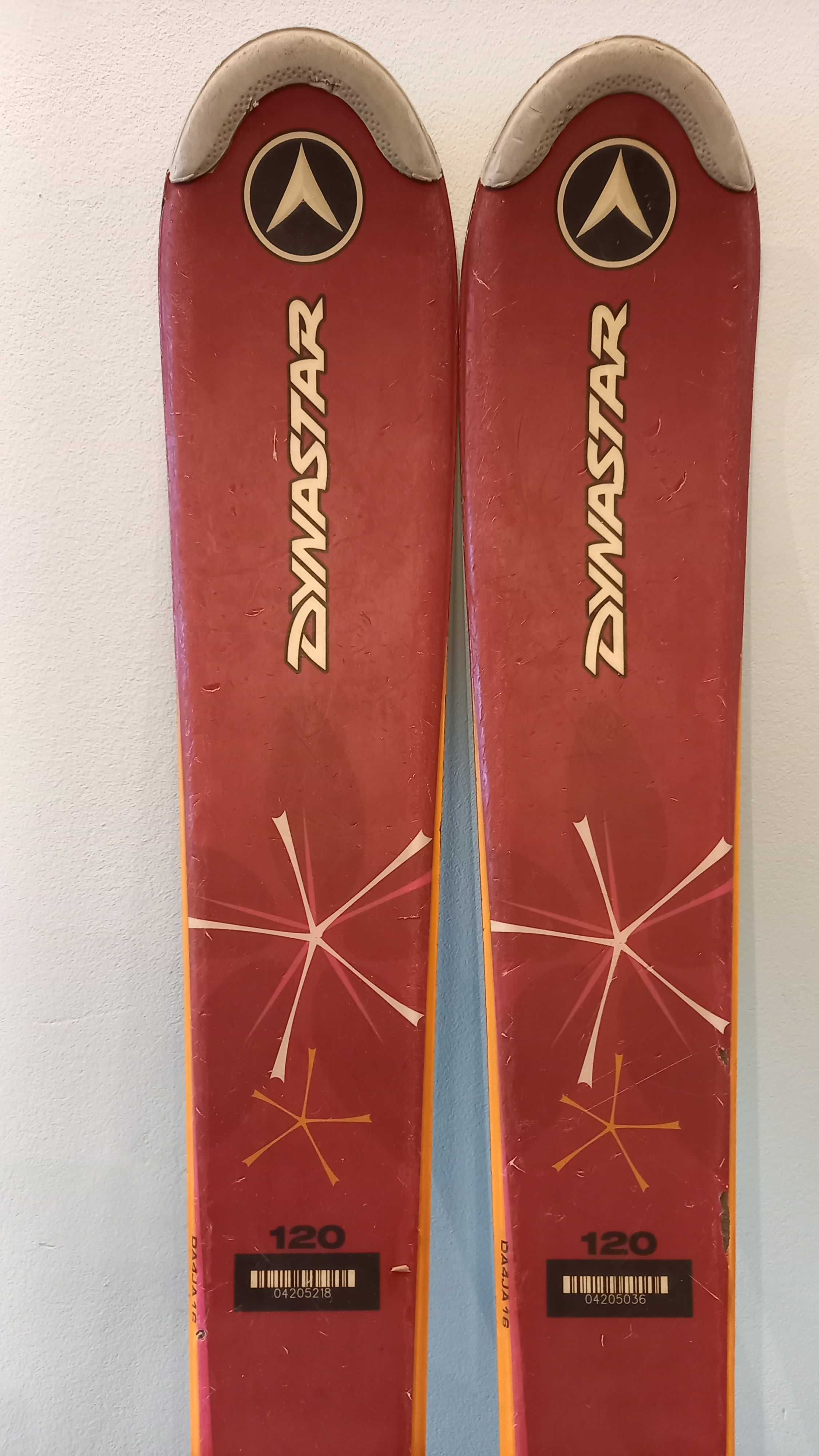 Narty dziecięce Dynastar 120 cm taliowane 98-65-85