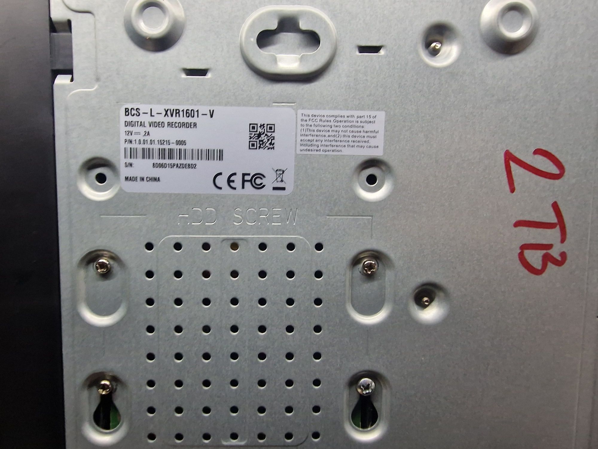 Monitoring BCS - 2TB 16kanałowy / BCS-L-XVR1601-V