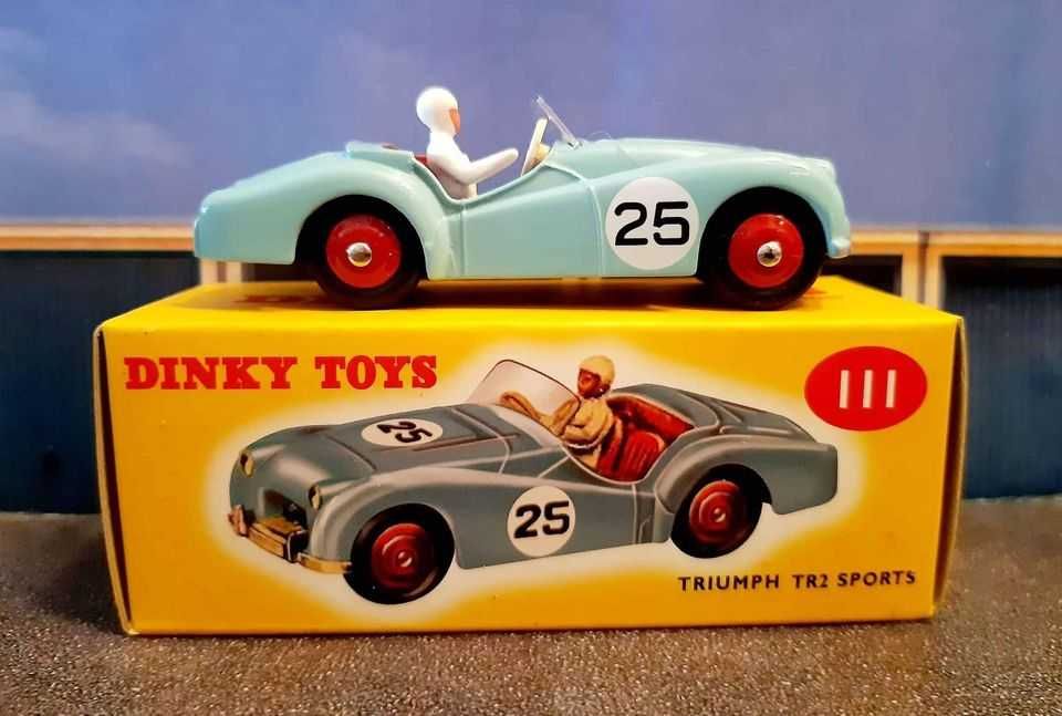 Triumph TR2 Sports, Dinky Toys Atlas, 1/43