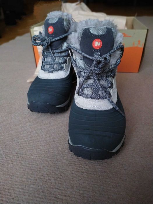 Новые зимние ботинки Merrell 35-36р.