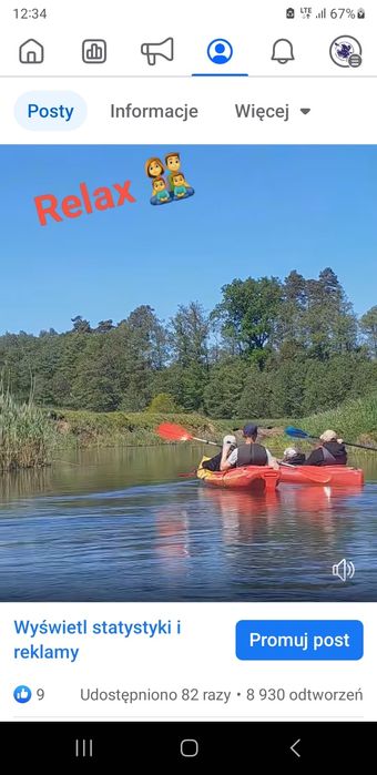 Kajak, kajaki kajak dwuosobowy