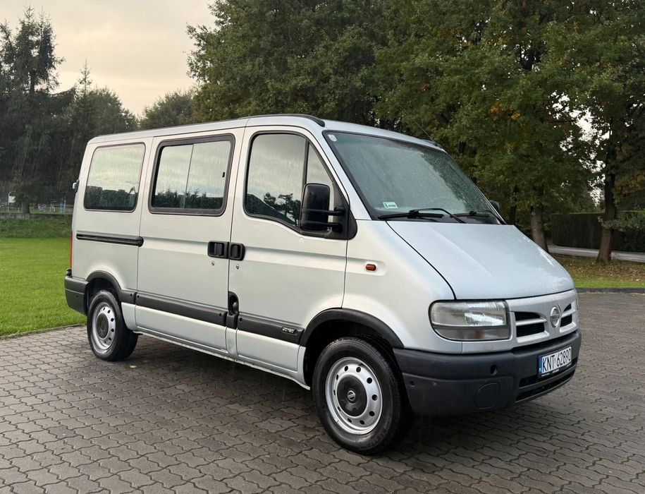 Nissan Interstar 2.5 dCi 114KM. 9 osobowy. Klimatyzacja. Jak Master i Movano.