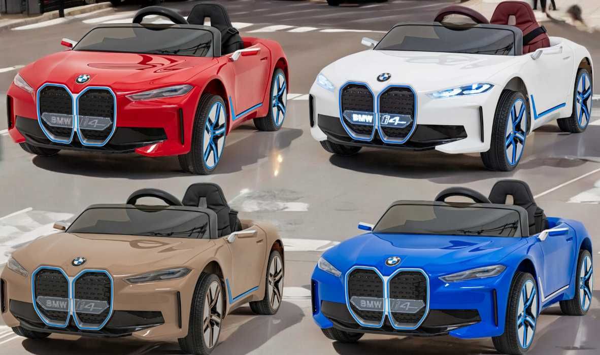 Samochód Elektryczny BMW I4 M Power Auto AKUMULATOR Motor I8 2 DZIECI