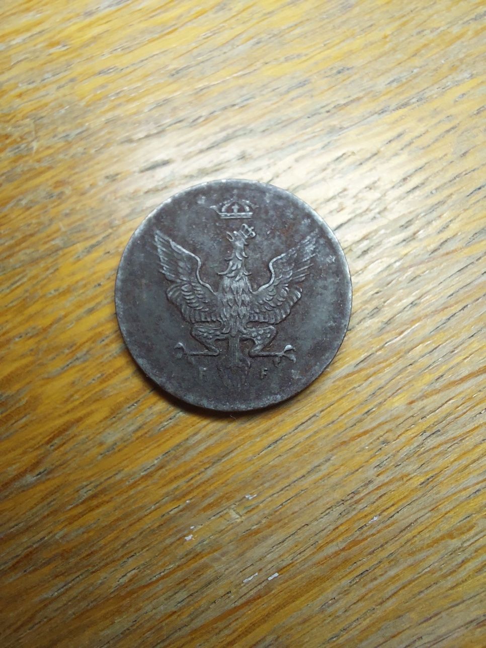 Moneta 20 fenigów Królestwo Polskie 1918r