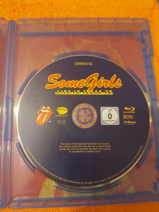 Bluray - The Rolling Stones - Some Girls Live In Texas  Tour 1978