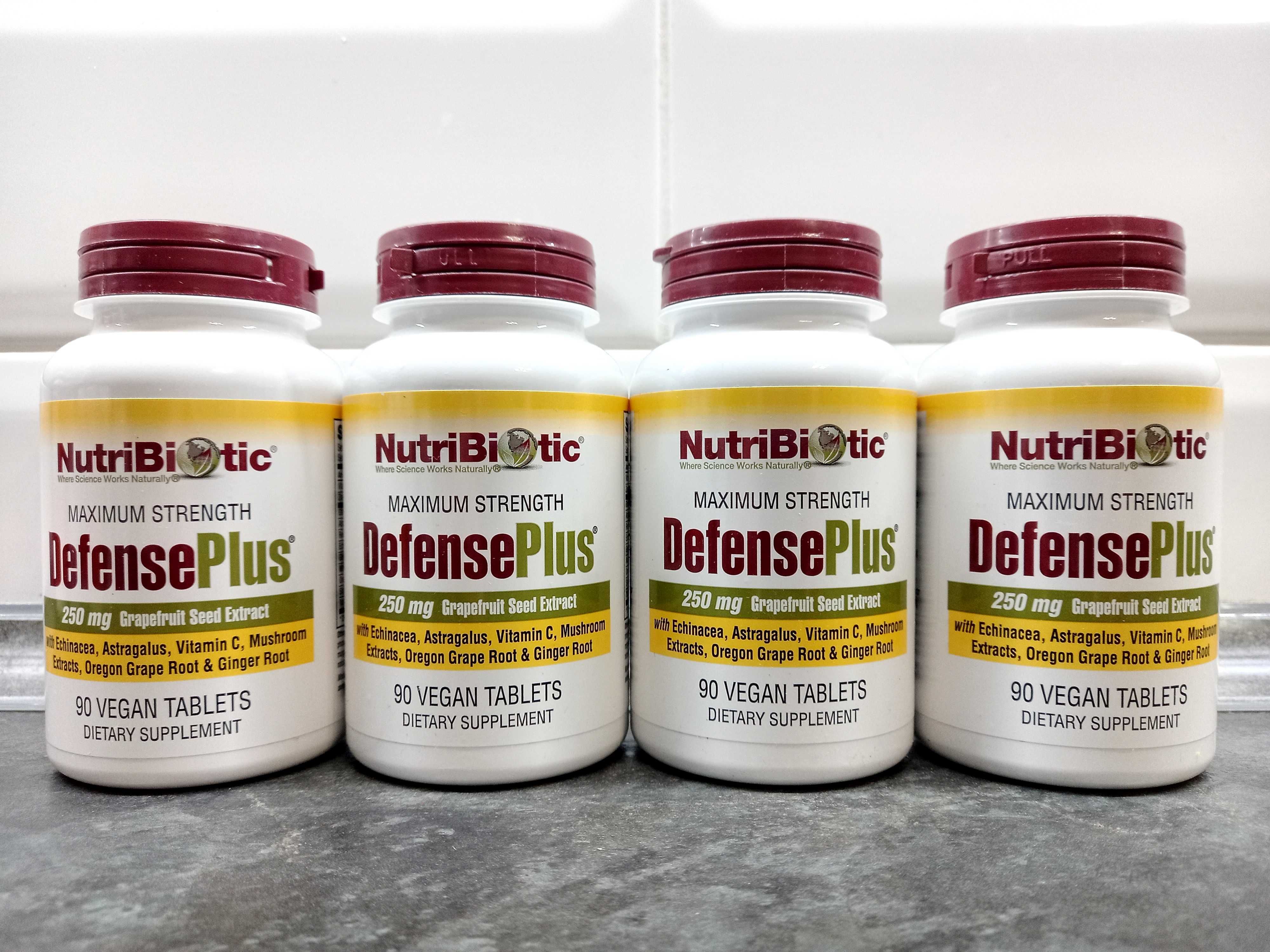 NutriBiotic, DefencePlus (90 таб.), для иммунитета