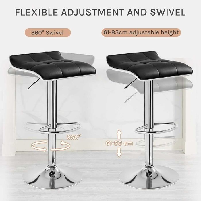 Nowy hoker barowy /krzesło /taboret/stołek obrotowy/fotel 2 szt !K124!