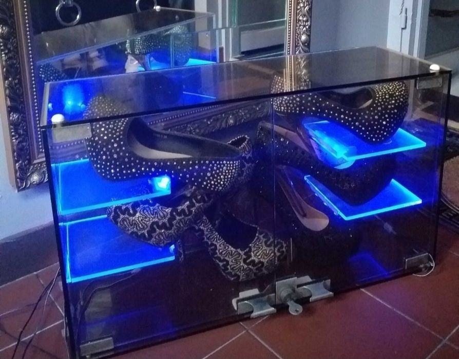 Ledy niebieskie na przewodzie