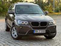 BMW X3 xDrive 2.0D 184KM F25 Panorama Skóra biXenon LED EL.Klapa Automat
